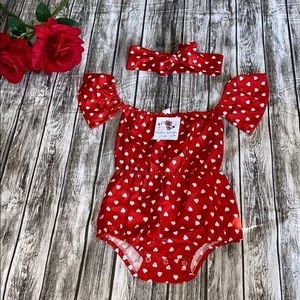 Heart romper